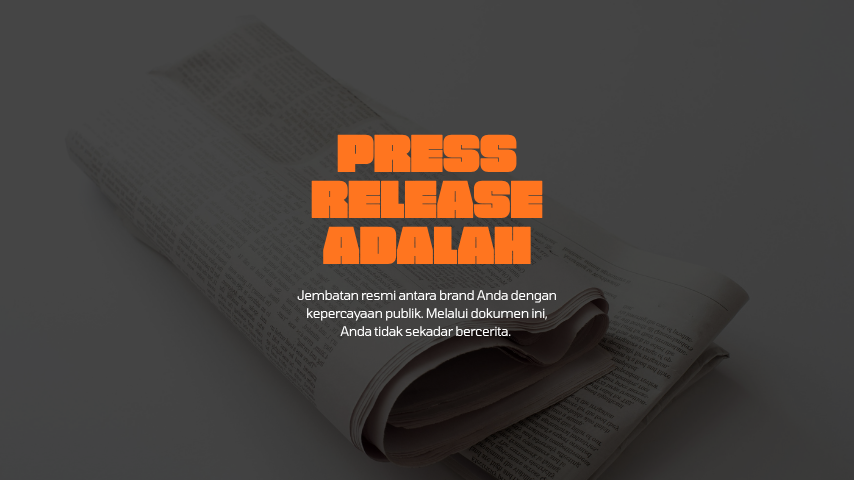 apa itu press release